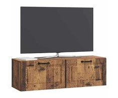TV staliukas Sieninė TV spintelė Sendintos medienos 98 x 31 x 30 cm