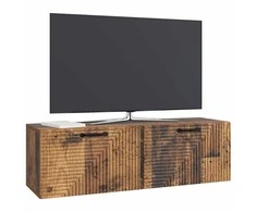 TV staliukas Sieninė TV spintelė Sendintos medienos 98 x 31 x 30 cm