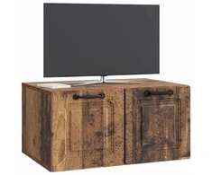 TV staliukas Sieninė TV spintelė Sendintos medienos 59,5 x 41 x 30 cm