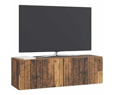 TV staliukas Sieninė TV spintelė Sendintos medienos 98 x 31 x 30 cm