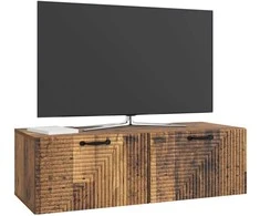 TV staliukas Sieninė TV spintelė Sendintos medienos 98 x 41 x 30 cm