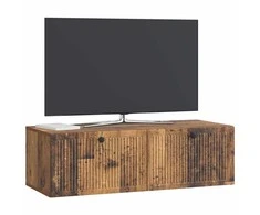 TV staliukas Sieninė TV spintelė Sendintos medienos 98 x 41 x 30 cm