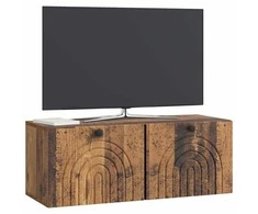 TV staliukas Sieninė TV spintelė Sendintos medienos 78,5 x 31 x 30 cm