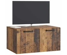 TV staliukas Sieninė TV spintelė Sendintos medienos 59,5 x 41 x 30 cm