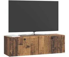 TV staliukas Sieninė TV spintelė Sendintos medienos 98 x 31 x 30 cm