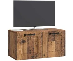 TV staliukas Sieninė TV spintelė Sendintos medienos 59,5 x 31 x 30 cm