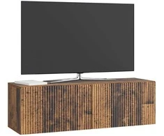 TV staliukas Sieninė TV spintelė Sendintos medienos 98 x 31 x 30 cm