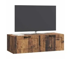 TV staliukas Sieninė TV spintelė Sendintos medienos 98 x 41 x 30 cm