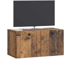 TV staliukas Sieninė TV spintelė Sendintos medienos 59,5 x 31 x 30 cm