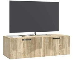 TV staliukas Sieninė TV spintelė Sonoma ąžuolas 98 x 41 x 30 cm