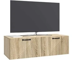 TV staliukas Sieninė TV spintelė Sonoma ąžuolas 98 x 41 x 30 cm