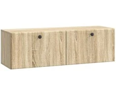 TV staliukas Sieninė TV spintelė 98 x 31 x 30 cm Sonoma ąžuolas