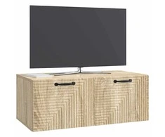 TV staliukas Sieninė TV spintelė Sonoma ąžuolas 78,5 x 41 x 30 cm