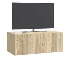 TV staliukas Sieninė TV spintelė Sonoma ąžuolas 78,5 x 41 x 30 cm