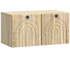 TV staliukas Sieninė TV spintelė Sonoma ąžuolas 59,5 x 31 x 30 cm