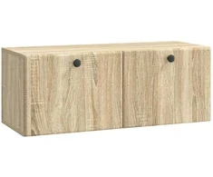 TV staliukas Sieninė TV spintelė 78,5 x 31 x 30 cm Sonoma ąžuolas
