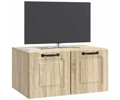 TV staliukas Sieninė TV spintelė Sonoma ąžuolas 59,5 x 41 x 30 cm
