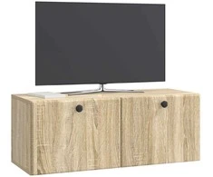 TV staliukas Sieninė TV spintelė 78,5 x 31 x 30 cm Sonoma ąžuolas