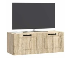 TV staliukas Sieninė TV spintelė Sonoma ąžuolas 78,5 x 31 x 30 cm