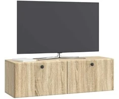 TV staliukas Sieninė TV spintelė 98 x 31 x 30 cm Sonoma ąžuolas