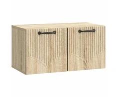 TV staliukas Sieninė TV spintelė Sonoma ąžuolas 59,5 x 31 x 30 cm