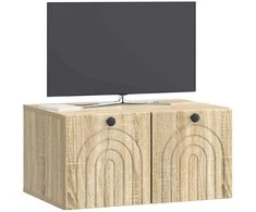 TV staliukas Sieninė TV spintelė Sonoma ąžuolas 59,5 x 41 x 30 cm