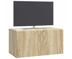 TV staliukas Sieninė TV spintelė Sonoma ąžuolas 59,5 x 31 x 30 cm