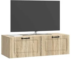 TV staliukas Sieninė TV spintelė Sonoma ąžuolas 98 x 41 x 30 cm