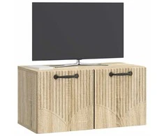 TV staliukas Sieninė TV spintelė Sonoma ąžuolas 59,5 x 31 x 30 cm