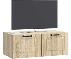 TV staliukas Sieninė TV spintelė Sonoma ąžuolas 78,5 x 41 x 30 cm