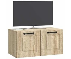 TV staliukas Sieninė TV spintelė Sonoma ąžuolas 59,5 x 31 x 30 cm