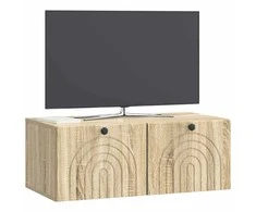 TV staliukas Sieninė TV spintelė Sonoma ąžuolas 78,5 x 41 x 30 cm