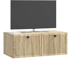 TV staliukas Sieninė TV spintelė Sonoma ąžuolas 78,5 x 41 x 30 cm