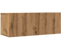 TV staliukas Sieninės TV spintelės, 2vnt., artisano ąžuolo, 80x30x30cm