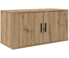 TV staliukas Sieninio televizoriaus kabineto komplektas 3 pcs