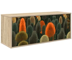 TV staliukas Sieninis televizoriaus stovas ZAANDAM 102 x 33 x 40 cm