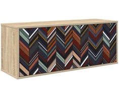 TV staliukas Sieninis televizoriaus stovas OMMEN 102 x 33 x 40 cm