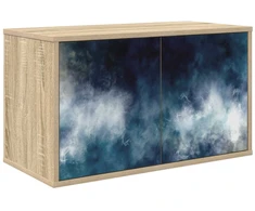 TV staliukas Sieninis televizoriaus stovas RAALTE 69 x 33 x 40 cm