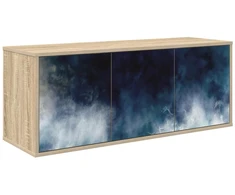 TV staliukas Sieninis televizoriaus stovas RAALTE 102 x 33 x 40 cm