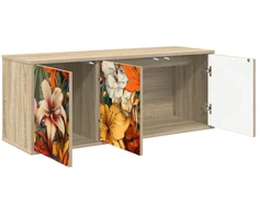 TV staliukas Sieninis televizoriaus stovas GENNEP 102 x 33 x 40 cm