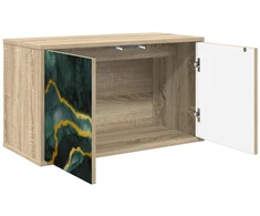 TV staliukas Sieninis televizoriaus stovas WIJHE 69 x 33 x 40 cm