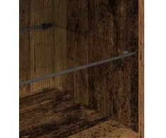 TV staliukas Sieninis televizoriaus stovas 40,5 x 30 x 90 cm Senas medis