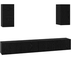 TV staliukas Sieninis televizoriaus stovas 3 pcs 100 x 30 x 30 cm