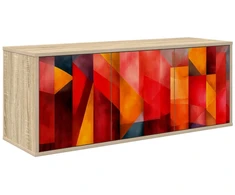 TV staliukas Sieninis televizoriaus stovas HEESCH 102 x 33 x 40 cm