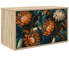 TV staliukas Sieninis televizoriaus stovas LOCHEM 69 x 33 x 40 cm