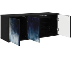 TV staliukas Sieninis televizoriaus stovas RAALTE 102 x 33 x 40 cm