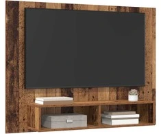TV staliukas TV spintelių komplektas Senovinis medis 120 x 23,5 x 90 cm