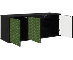 TV staliukas Sieninis televizoriaus stovas GELEEN 102 x 33 x 40 cm