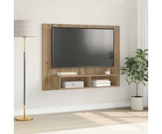 TV staliukas TV spintelių komplektas Amatininkų ąžuolas 120 x 23,5 x 90 cm