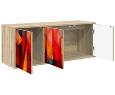 TV staliukas Sieninis televizoriaus stovas HEESCH 102 x 33 x 40 cm
